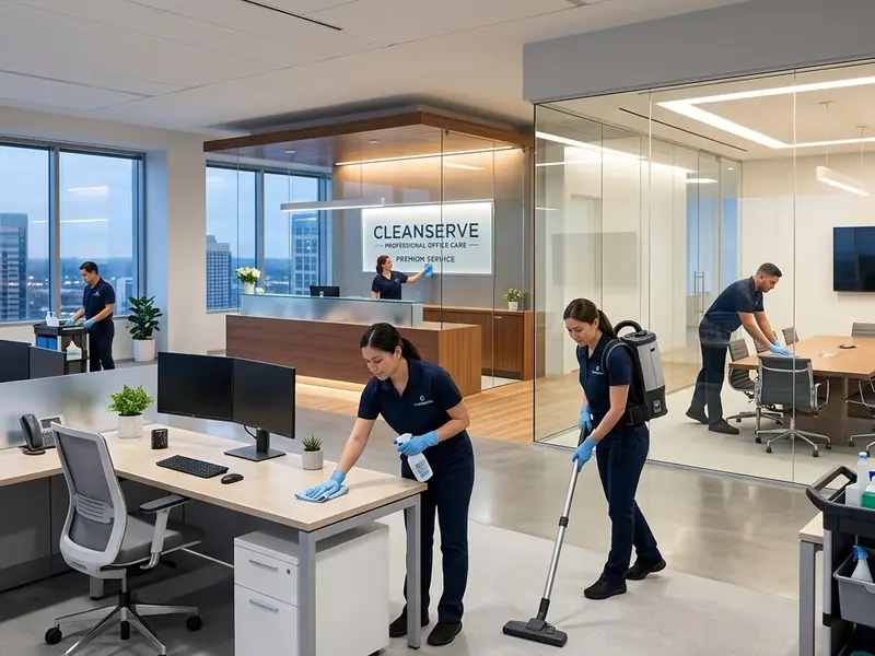 Commercial and Office Cleaning service by SwiftClean Ladies