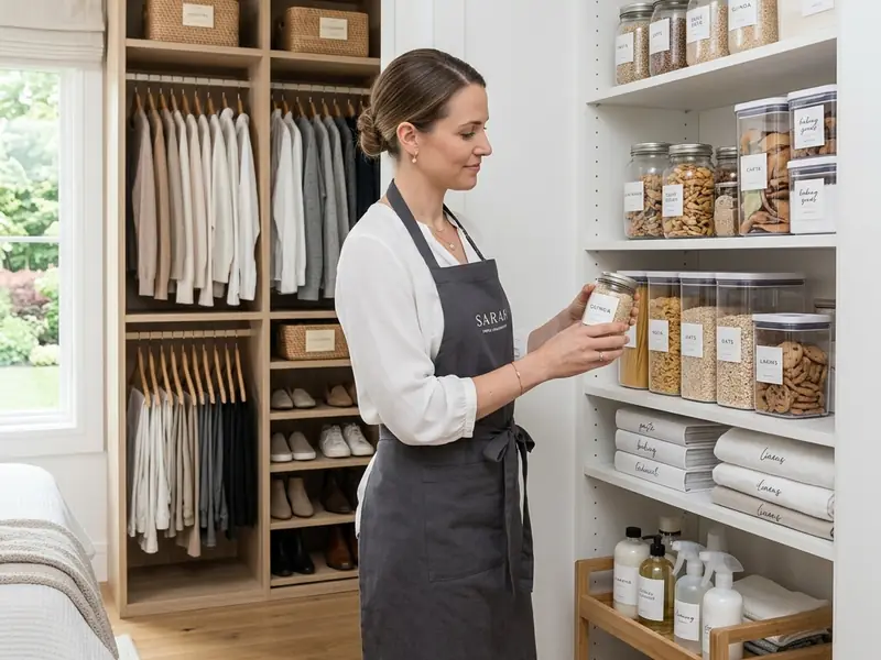 Home Organization service by SwiftClean Ladies